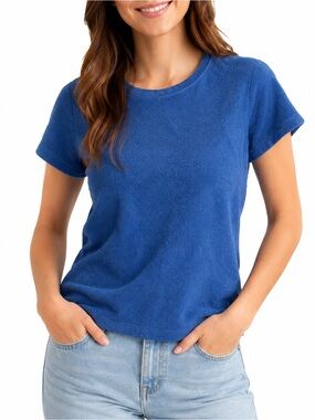 Majestic Filatures Terrycloth Shirt Blue